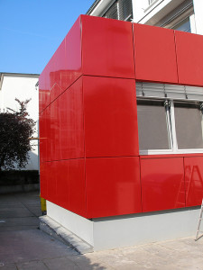 Aluminium-Paneel-Fassade